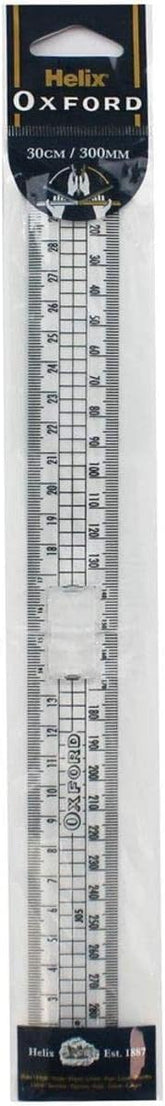 Helix Oxford Blue 30cm Folding Ruler